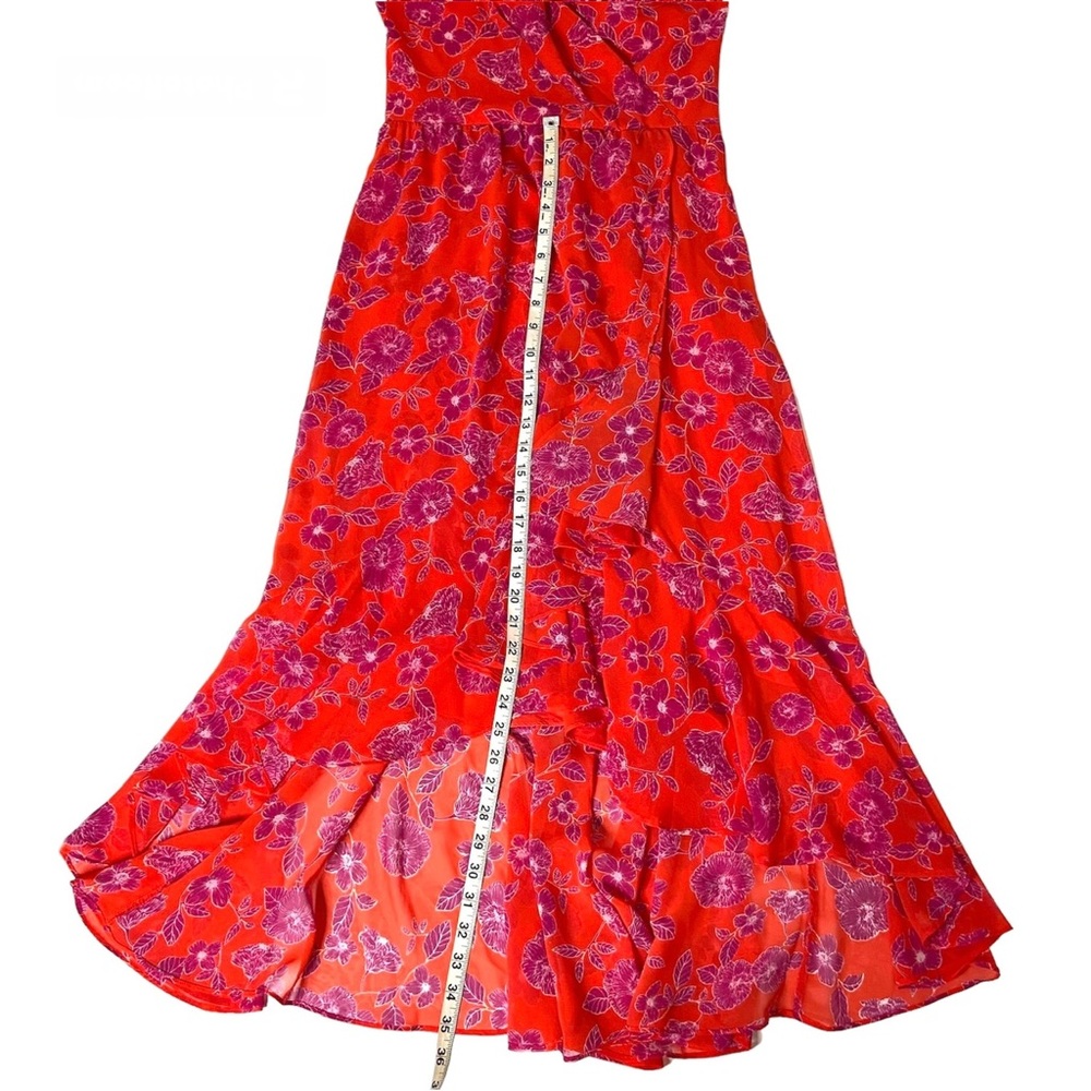 ELIZA J Floral Chiffon Midi Dress - Picture 8 of 16